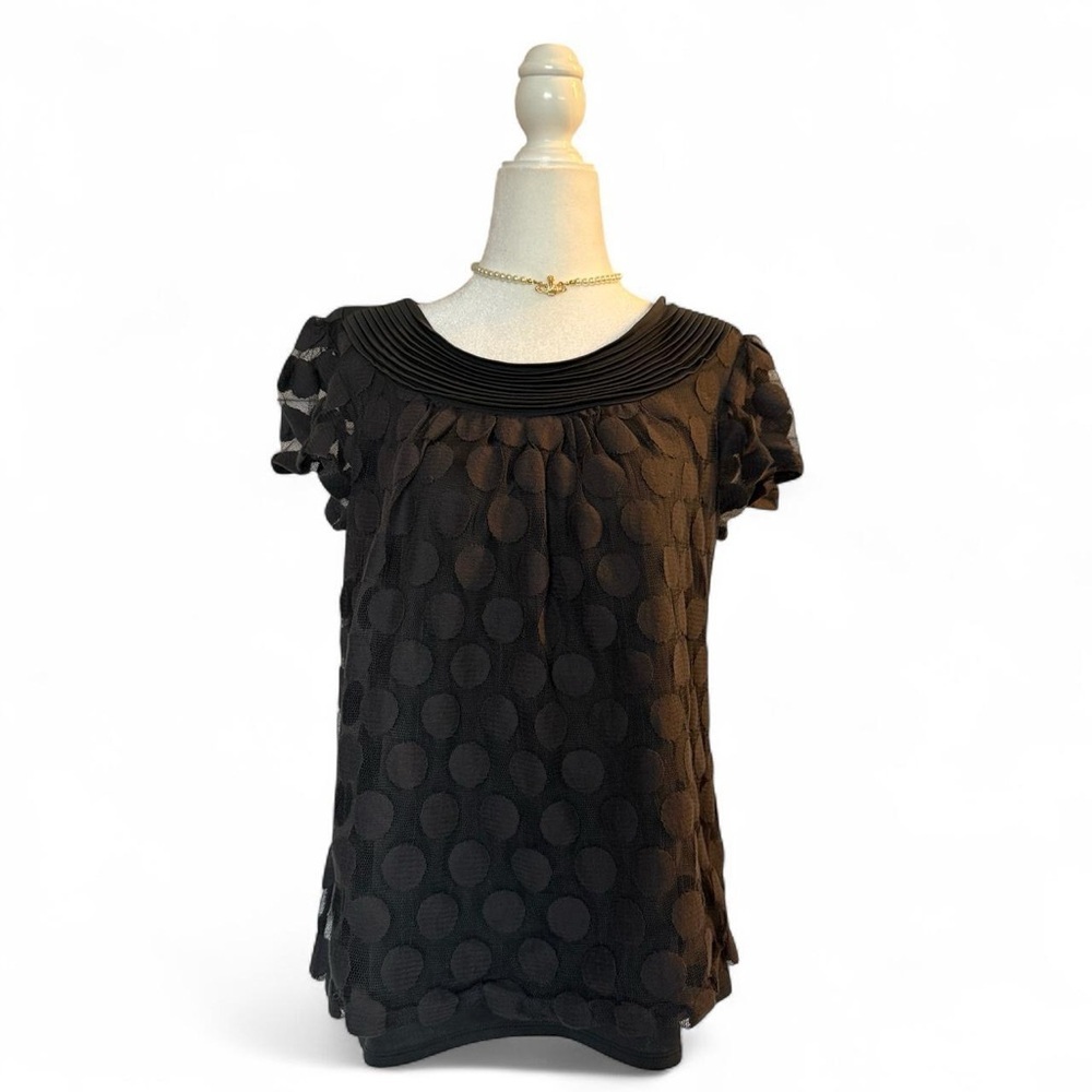 Polka Dot Y2K 2000’s Feminine Blouse Style & Co